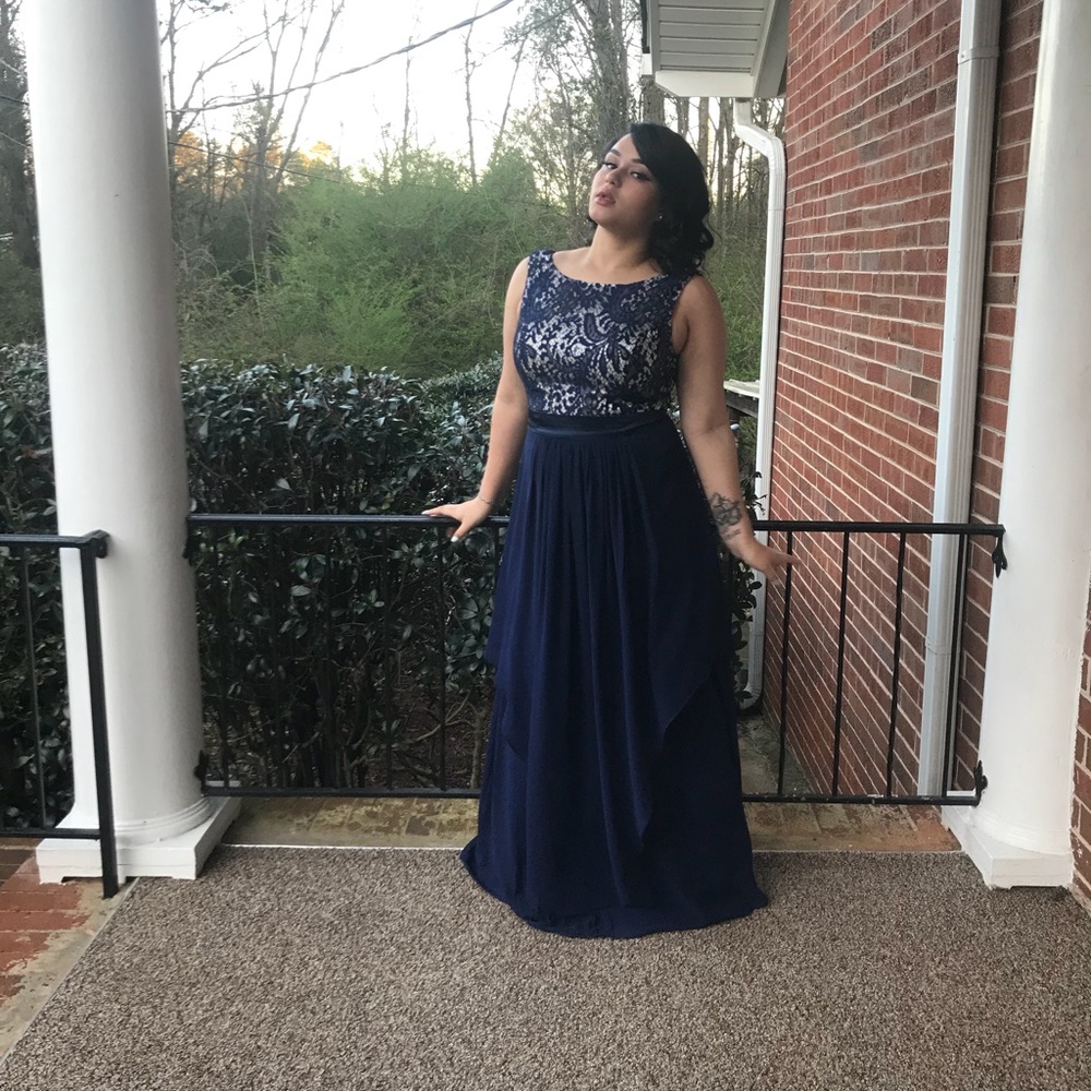NAVY BLUE DRESS